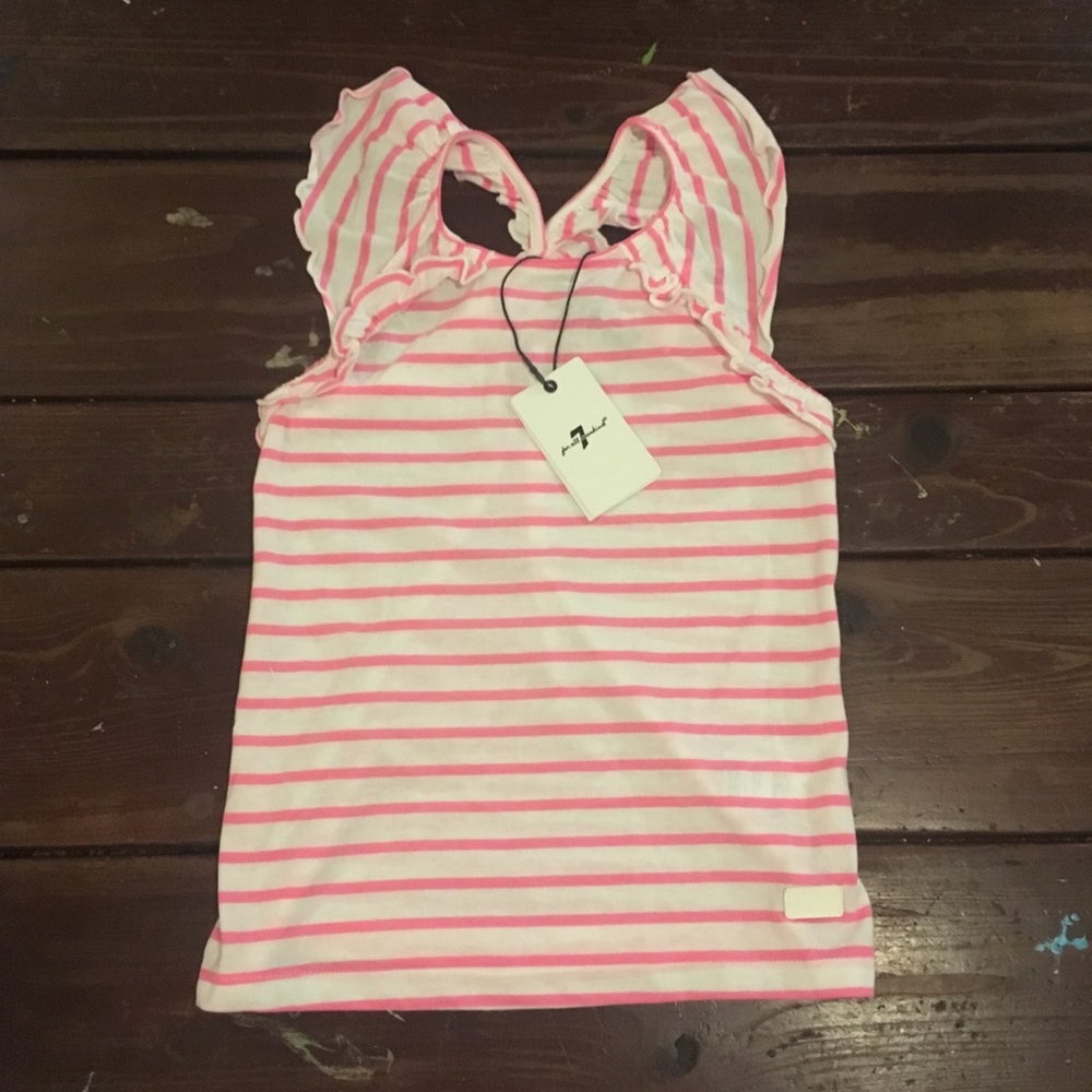 Girls 7 for all mankind tank